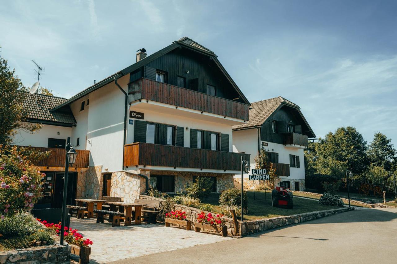 Etno Garden Apartments Plitvica selo Exterior foto